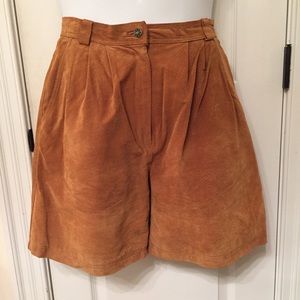 Leather Shorts Size 11/12